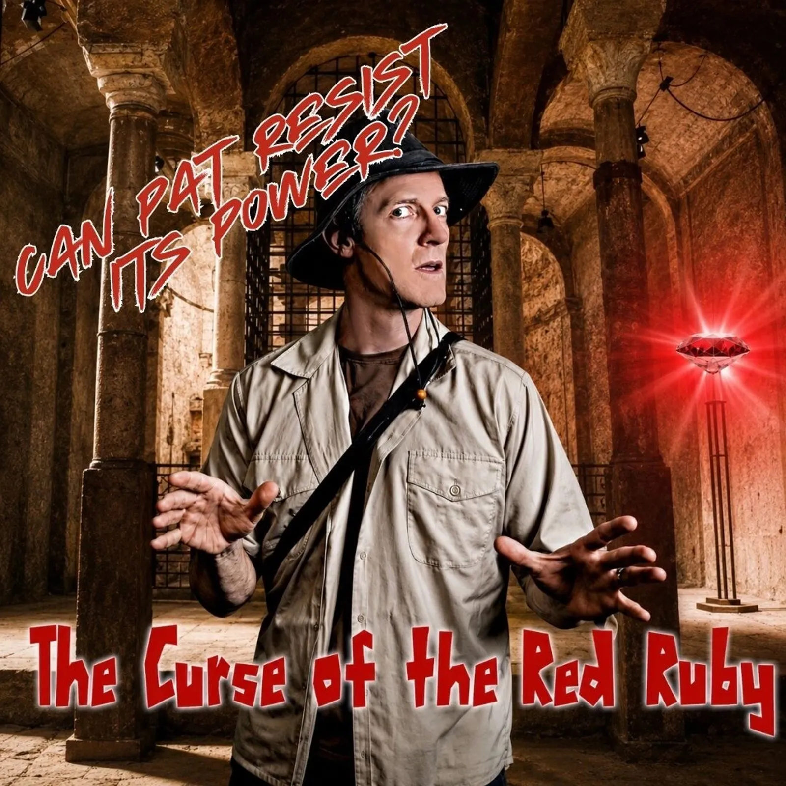 Pat Stone en el cartel de Curse of the Red Ruby